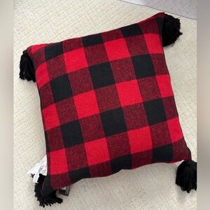 Sheffield Home Buffalo Check 20x20 pillow - gorgeous and perfect for Christmas!